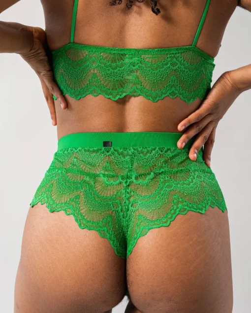 Lace Highwaist String Green Ivy<UNDERSTATEMENT Best Sale