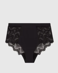 Lace Period Korkeavyötäröiset Kuukautisalushousut<UNDERSTATEMENT Fashion