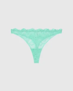 Lace Thong Turquoise<UNDERSTATEMENT Flash Sale