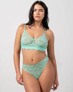 Lace Thong Turquoise<UNDERSTATEMENT Flash Sale