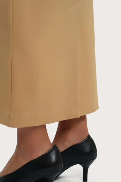 Lala Skirt Camel Brown<RESIDUS Shop