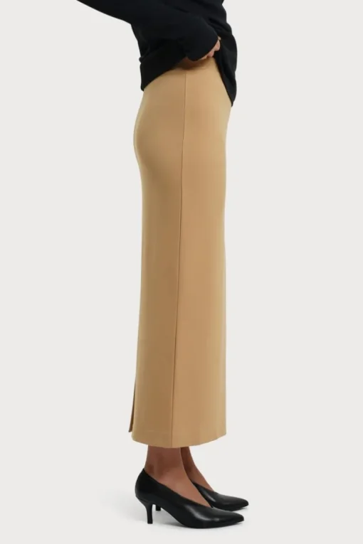 Lala Skirt Camel Brown<RESIDUS Shop