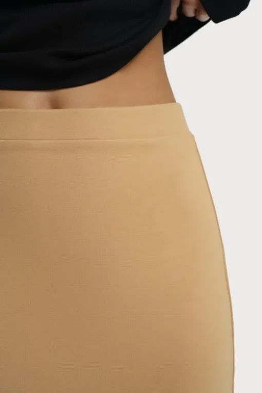 Lala Skirt Camel Brown<RESIDUS Shop