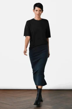 Lala Skirt Marine Blue<RESIDUS Fashion