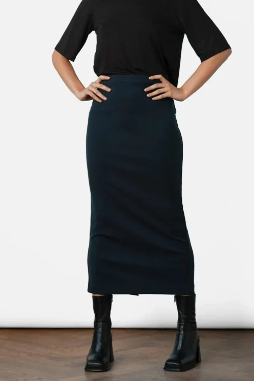 Lala Skirt Marine Blue<RESIDUS Fashion