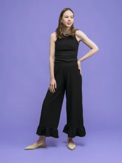 Lana Pants Black Dot<Aarrelabel Flash Sale