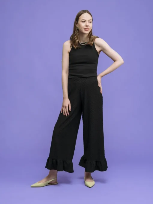 Lana Pants Black Dot<Aarrelabel Flash Sale
