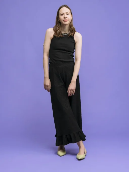 Lana Pants Black Dot<Aarrelabel Flash Sale