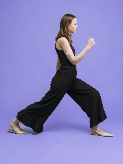 Lana Pants Black Dot<Aarrelabel Flash Sale