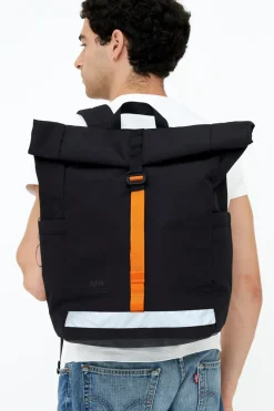 Lars Roll Backpack Black Vandra<lefrik Cheap