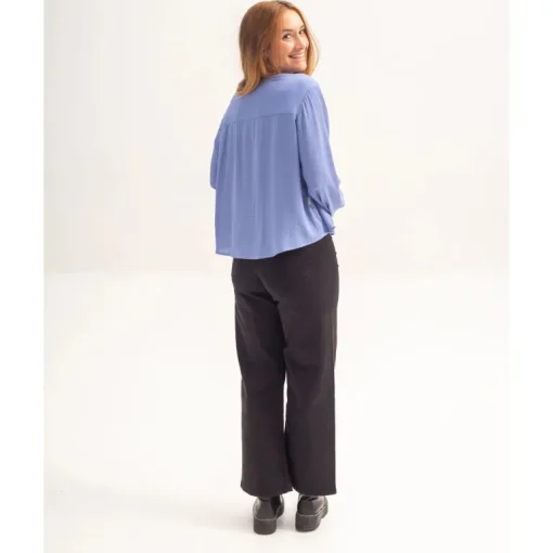 Laura Blouse Blue<Clotsy Brand Shop