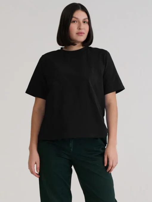 Laura T-Paita Musta<R-Collection Best Sale