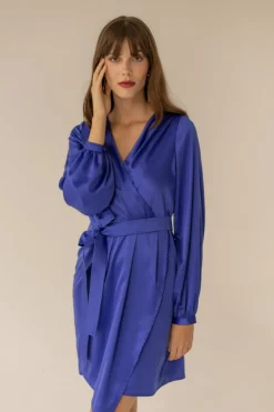Laurel Mekko Koboltin Sininen<Enteliér Fashion