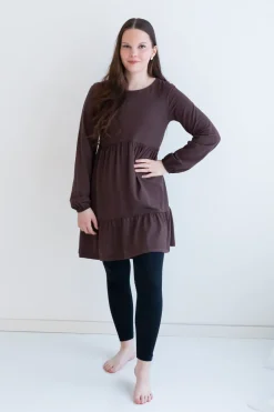 Layered Tunic Brown<Melli EcoDesign Best Sale