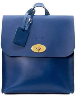 Leather Backpack Artist Collection Cuoio Blue<THE DUST COMPANY Sale