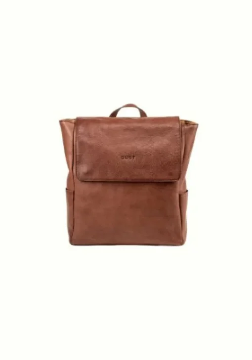 Leather Backpack Boston Collection Tobacco<THE DUST COMPANY Outlet