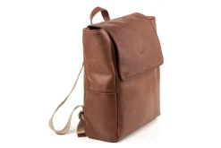 Leather Backpack Boston Collection Tobacco<THE DUST COMPANY Outlet