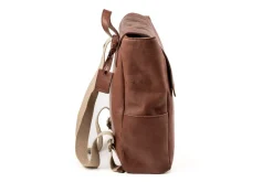 Leather Backpack Boston Collection Tobacco<THE DUST COMPANY Outlet