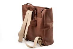 Leather Backpack Boston Collection Tobacco<THE DUST COMPANY Outlet