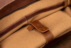 Leather Backpack Boston Collection Tobacco<THE DUST COMPANY Outlet