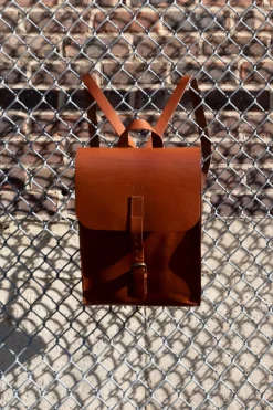 Leather Backpack Mod 120 Cuoio Brown<THE DUST COMPANY Flash Sale
