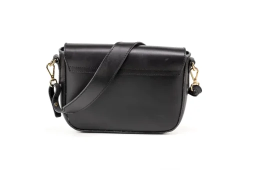 Leather Crossbody Broadway Collection Black<THE DUST COMPANY Outlet