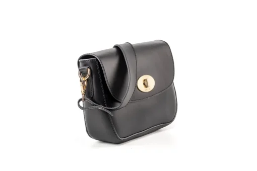Leather Crossbody Broadway Collection Black<THE DUST COMPANY Outlet