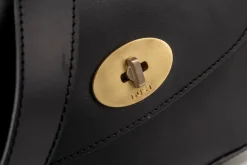 Leather Crossbody Broadway Collection Black<THE DUST COMPANY Outlet