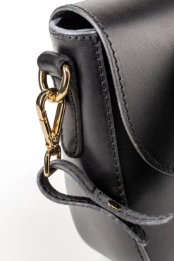 Leather Crossbody Broadway Collection Black<THE DUST COMPANY Outlet