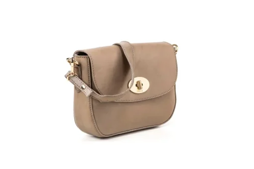 Leather Crossbody Broadway Collection Taupe<THE DUST COMPANY Shop