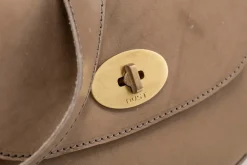 Leather Crossbody Broadway Collection Taupe<THE DUST COMPANY Shop