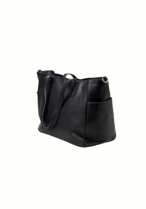 Leather Tote Fifth Avenue Collection Black<THE DUST COMPANY Outlet