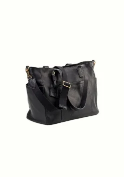 Leather Tote Fifth Avenue Collection Black<THE DUST COMPANY Outlet
