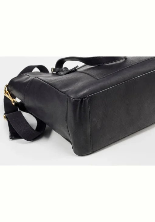 Leather Tote Fifth Avenue Collection Black<THE DUST COMPANY Outlet