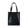 Leather Tote Mod 105 Black<THE DUST COMPANY Best Sale