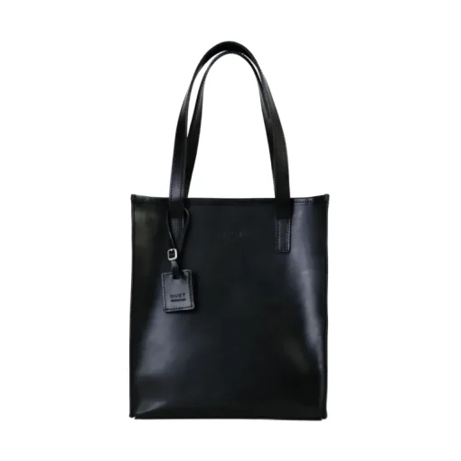 Leather Tote Mod 105 Black<THE DUST COMPANY Best Sale