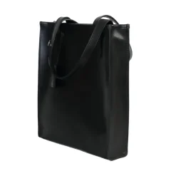 Leather Tote Mod 105 Black<THE DUST COMPANY Best Sale