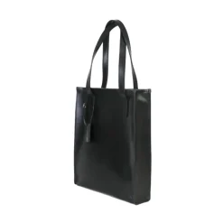Leather Tote Mod 105 Black<THE DUST COMPANY Best Sale