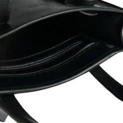 Leather Tote Mod 105 Black<THE DUST COMPANY Best Sale