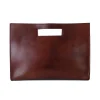 Leather Tote Mod 113 Dark Brown<THE DUST COMPANY New