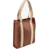 Leather Tote Tobacco Manhattan Collection<THE DUST COMPANY New