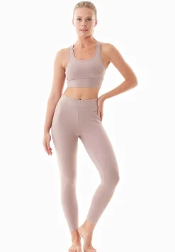 Leila Organic Cotton Leggings Mocha<ORGANICATION Clearance