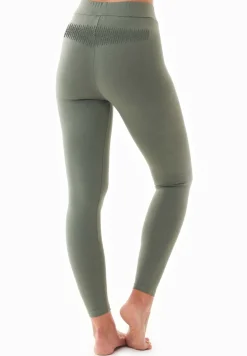 Leila Organic Cotton Leggings Olive<ORGANICATION Cheap