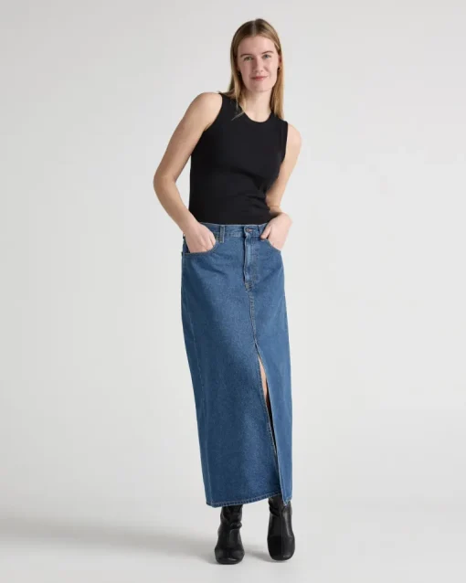 Lena Long Skirt Medium Stone<MUD Jeans Discount