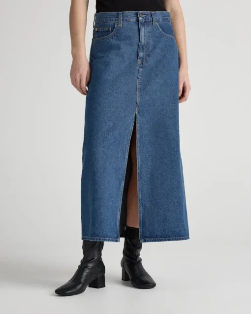 Lena Long Skirt Medium Stone<MUD Jeans Discount