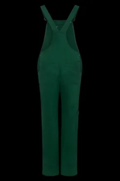 Leni Cotton Dungarees Forset Green<KOMODO Clearance