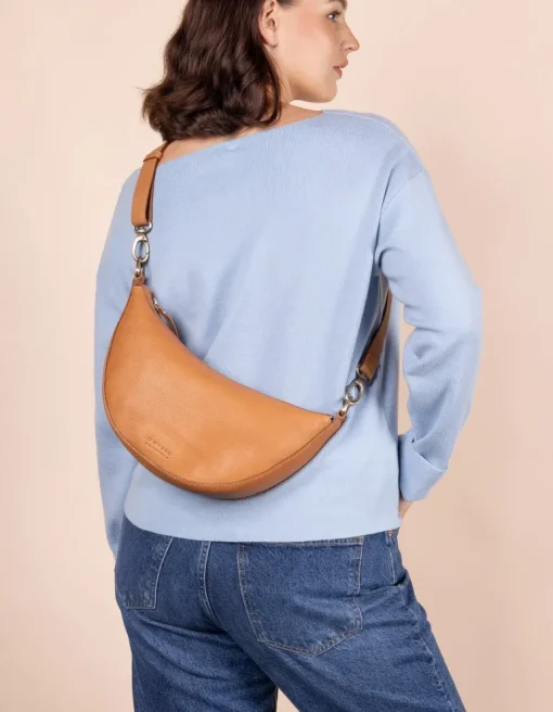 Leo Bag Soft Grain Leather Oak<O My Bag New