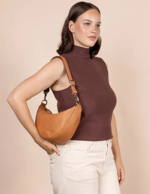 Leo Bag Soft Grain Leather Oak<O My Bag New