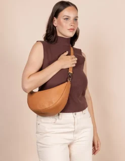 Leo Bag Soft Grain Leather Oak<O My Bag New