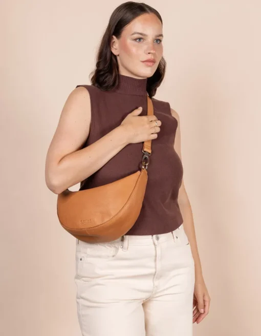 Leo Bag Soft Grain Leather Oak<O My Bag New